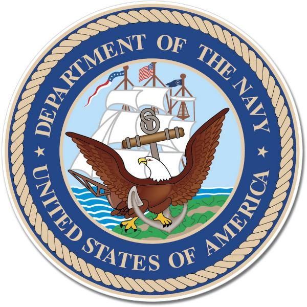 US Navy Department of the Navy Seal Wall Window Sticker Decal Mural 