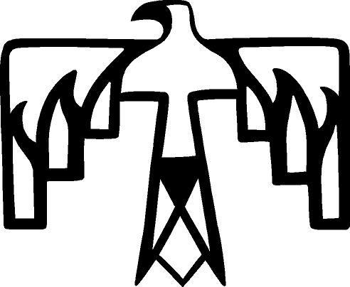 american symbols thunderbird decal sticker display this decal with 