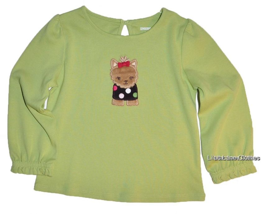 Gymboree Pups and Kisses Yorkie Dog Jumper Shirt Pants Sweater Hoodie 