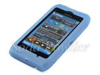 Silicone Case Soft Skin Cover for Nokia N8 (Blue)  