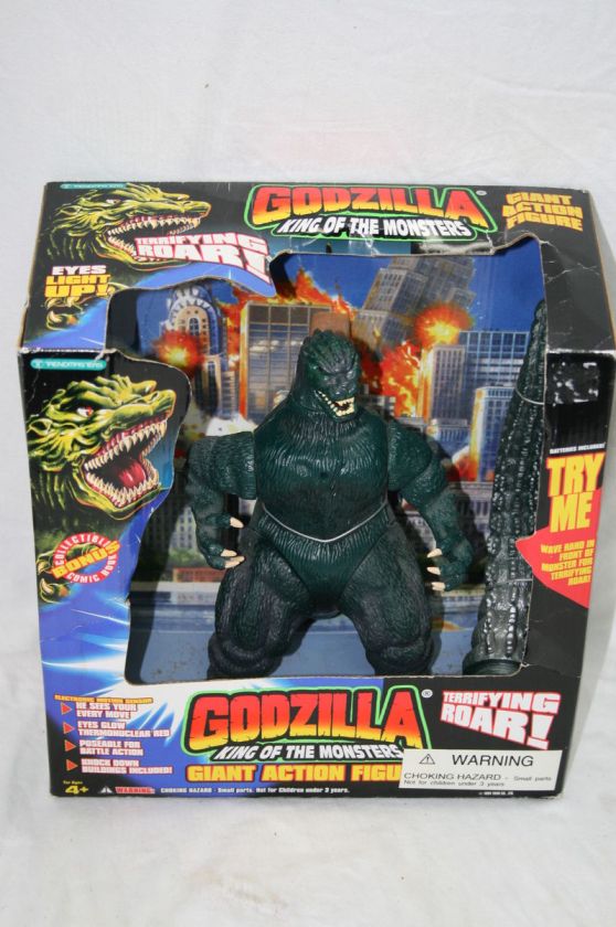   Monsters Giant Action Figure w/ Collectible Comic Book 096882851090