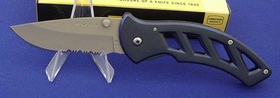 Buck Parallex Midnight Blue Framelock Knife 318BLX New  
