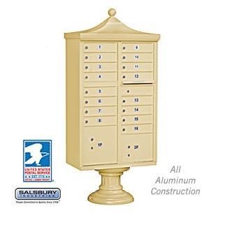 16 DOOR REGENCY COMMERCIAL CLUSTER MAIL BOX UNIT  