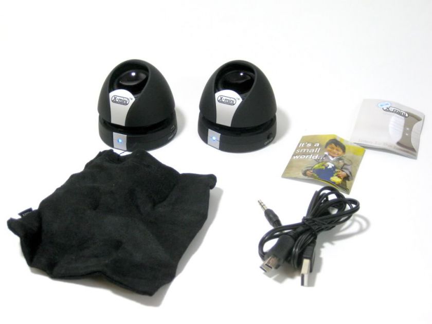 Mini MAX II Capsule Twin Speaker BLACK For Blackberry  