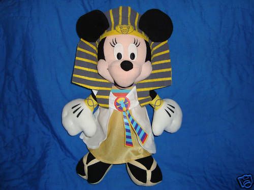 Plush Disney Minnie Mouse Egyptian Series 6 Sega Prize  