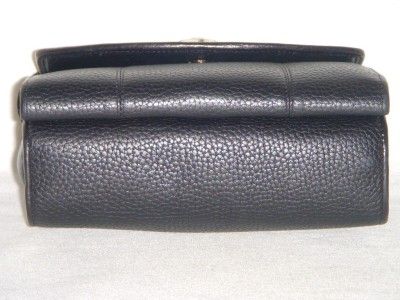 brighton woven pebbled black leather organizer checkbook wallet purse