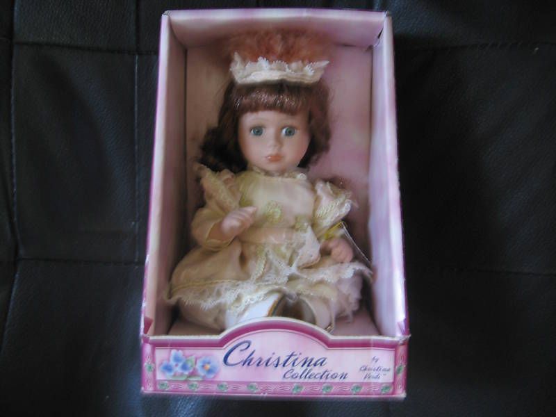 Christina Verdi Collection Porcelain Doll New Box 2002  