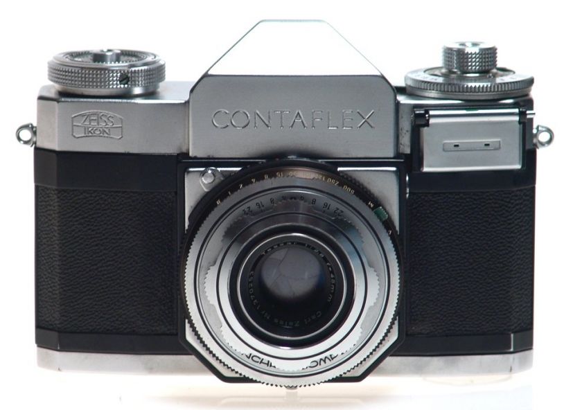 CONTAFLEX SLR ZEISS IKON TESSAR 2.8/50mm FILM CAMERA NR  