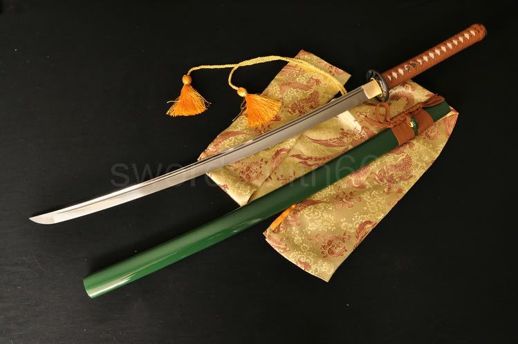   Steel Full Tang Blade Dragonfly Tsuba Japanese SWORD KATANA  