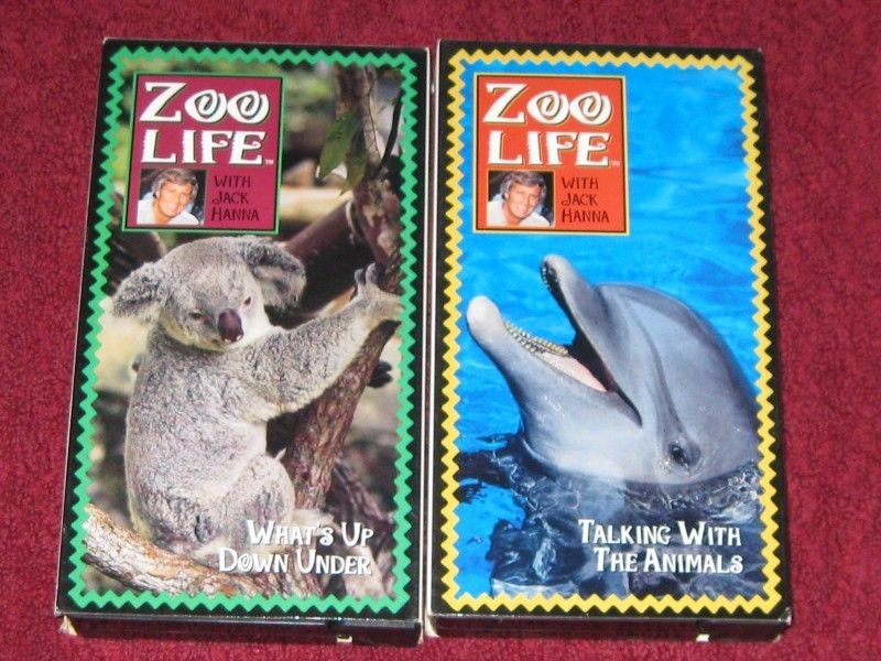 VHS Movies, USED, Zoo Life  