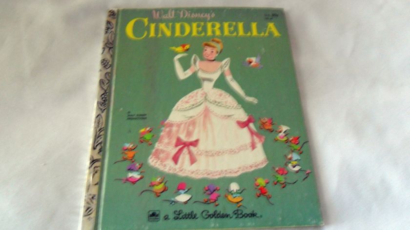   1950 Little Golden Book Story Children Classic Princess  