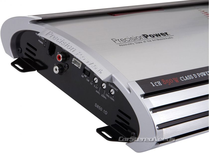   PPI S850.1D 850 W RMS CLASS D MONOBLOCK CAR AMP MONO AMPLIFIER  