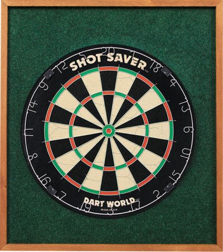 Pine Dartboard Backboard Green Wall Protector 47305  