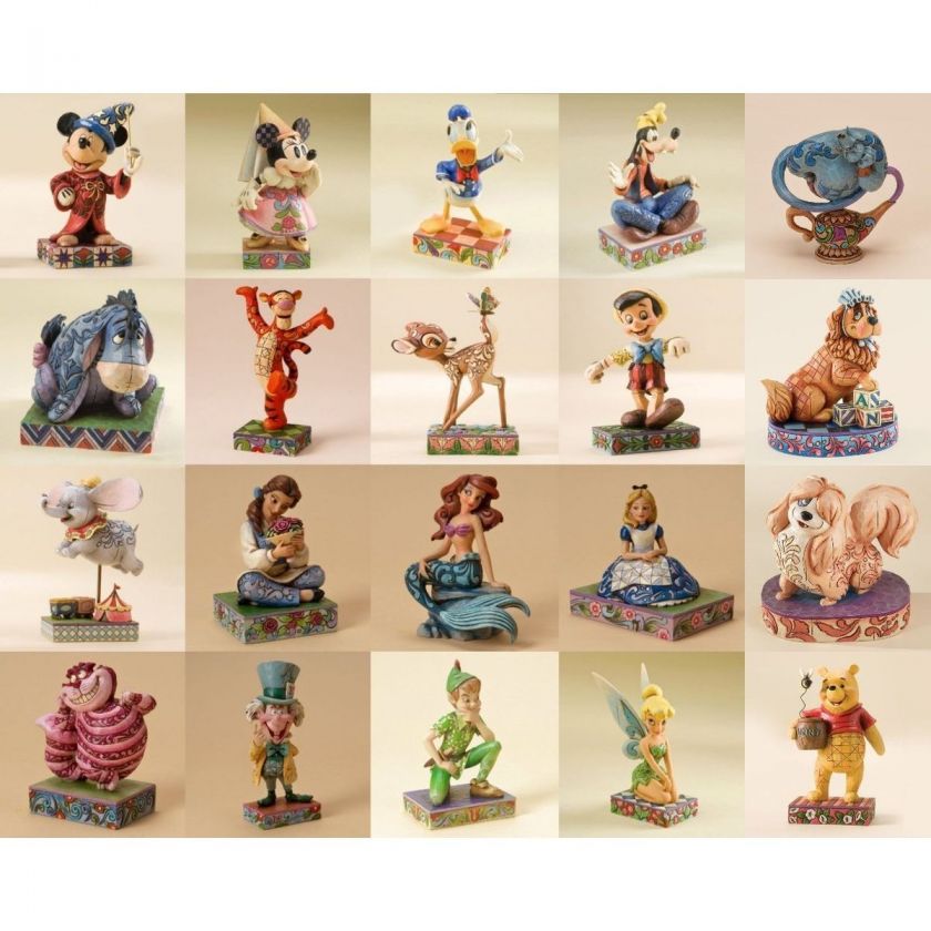 Jim Shore DISNEY Traditions PERSONALITY POSE Figurines YOUR CHOICE 20 