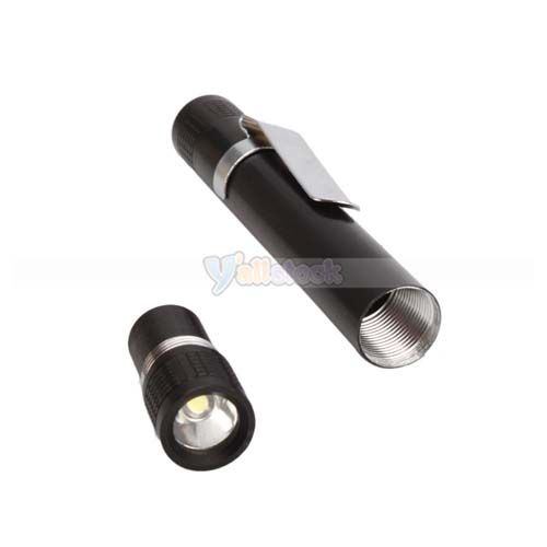 New Mini Pen type 3w Led AAA Flashlight Torch Lamp MXDL  