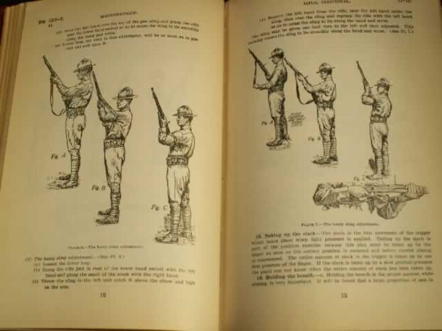 1924 TRAINING REGULATIONS INFANTRY Rifle Soldier Scouting Marksman 